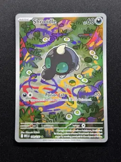 Shroodle 149/132 Mega Evolution - Illustration Rare Pokemon Card - NM/Mint - Image 1