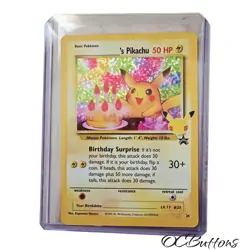 Pokemon Pikachu Celebrations Birthday Surprise 25th Anniversary Promo Card - Image 4