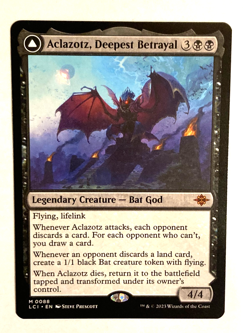 MTG - Aclazotz, Deepest Betrayal / The Lost Caverns of Ixalan / Regular / NM - Image 1