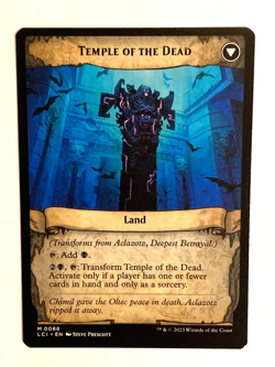 MTG - Aclazotz, Deepest Betrayal / The Lost Caverns of Ixalan / Regular / NM - Image 2