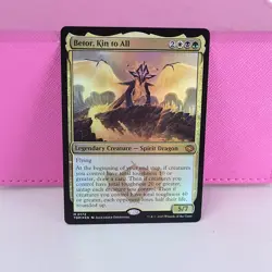 LP MTG Betor, Kin to All TDM 0172 Tarkir Dragonstorm Mythic FOIL - Image 1