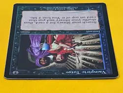 MTG VAMPIRIC TUTOR (Foil) Judge Promo 2000 (OldManMTG 013-125) - Image 3