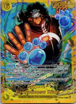 Bartholomew Kuma SEC Legacy of the Master OP12-119 NM - Image 1