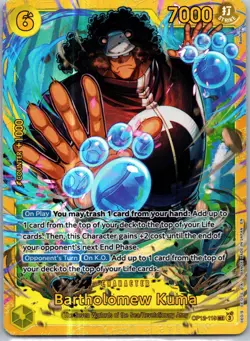 Bartholomew Kuma SEC Legacy of the Master OP12-119 NM - Image 1