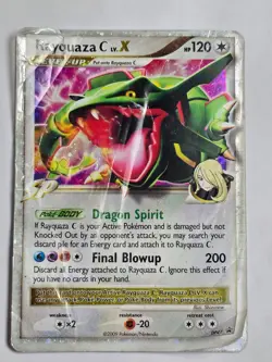 Rayquaza C LV.X DP47 Promo DP Black Star Promos Pokemon HP/ DMG - Image 1