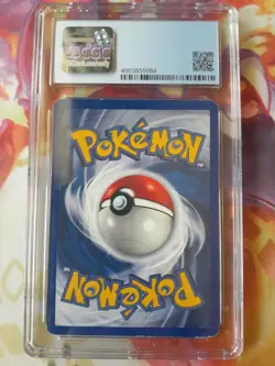 Pokemon Hitmonchan 7/102 Base Set Holo Rare 1999 Unlimited WOTC CGC 6 EX/NM - Image 2