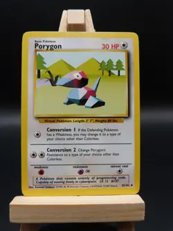 Pokemon Uncommon Card : Porygon 39/102 (Base Set) - Image 1