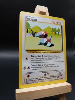 Pokemon Uncommon Card : Porygon 39/102 (Base Set) - Image 2