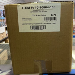 POKEMON MEGA KANGASKHAN EX FACTORY SEALED 6 BOX CASE - Image 1