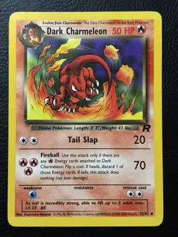 Dark Charmeleon 32/82 Team Rocket Regular LP Pokemon TCG - Image 1