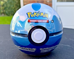POKEMON TCG DIVE BALL POKEBALL TIN H19 EVOLUTIONS LOST THUNDER BURNING SHADOWS - Image 1