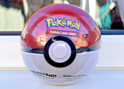 POKEMON TCG RED POKEBALL TIN H19 ANCIENT ORIGINS LOST THUNDER BURNING SHADOWS - Image 2