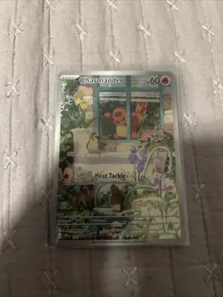 Pokemon TCG Obsidian Flames Charmander Center ETB Promo SVP044 - Image 1