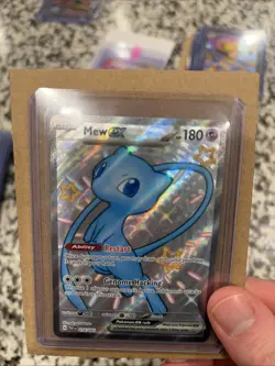 Pokemon TCG Mew EX Paldean Fates 216/091 Near Mint Condition - Image 1