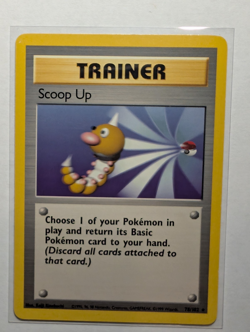 Scoop Up - 78/102 - Rare - Unlimited Edition Pokemon Base Set - LP - Image 1