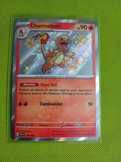 Charmeleon (Shiny Rare) 110/091 Pokemon Scarlet & Violet Paldean Fates - Image 3