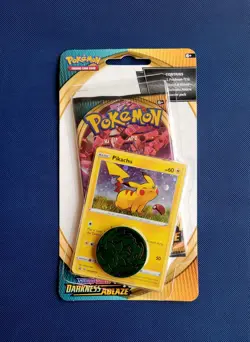 Pokemon Sword & Shield Darkness Ablaze Sealed Pikachu Blister Pack BRAND NEW - Image 1
