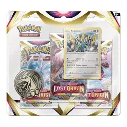 Pokemon TCG : 3 Pack Blister : Sword And Shield : Lost Origin & Promo - Image 1