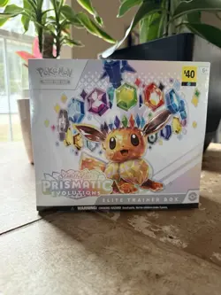 Pokemon Prismatic Evolutions ETB Elite Trainer Box Factory Sealed Dollar General - Image 1