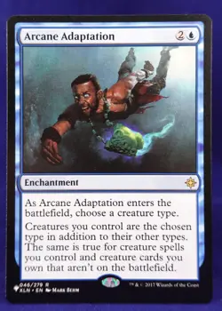 Arcane Adaptation - MTG - Ixalan - The List - Excellent NM - Image 1