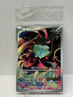 Bulbasaur 133/132 Mega Evolution STAMPED Promo Pokemon TCG NEAR MINT - SEALED - Image 1