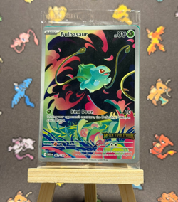 Bulbasaur 133/132 - Mega Evolution Enhanced Box Topper Stamped Promo (Sealed) - Image 1