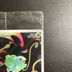 Pokemon TCG Bulbasaur IR 133/132 Mega Evolutions Stamped Promo Sealed - Image 3