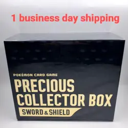 Pokemon Card Game Sword & Shield Precious Collector Box Pikachu Promo Japanese - Image 1