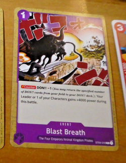 ONE PIECE ENGLISH CARD GAME CARTE SUPER PRE-RELEASE ST04-016 EN NM - Image 1