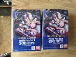 One Piece TCG: Double Pack Set 9 The Azure Sea's Seven. Lot Of 2. OP-14. New - Image 1