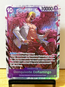 One Piece - The Azure Sea's Seven Donquixote Doflamingo OP14-069 SR - Image 1