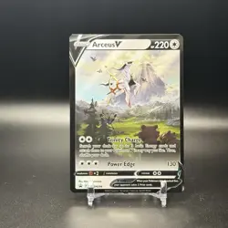 2022 POKEMON SWORD & SHIELD BLACK STAR PROMO #SWSH204 ARCEUS V PROMO - NM - Image 1