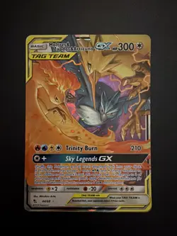 Pokemon TCG Moltres Zapdos Articuno GX 44/68 Hidden Fates NM/Mint Condition - Image 1