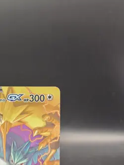 Pokemon TCG Moltres Zapdos Articuno GX 44/68 Hidden Fates Full Art Holo NM - Image 3