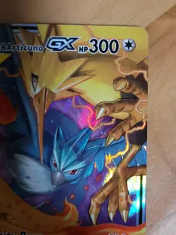 Pokemon TCG Moltres Zapdos & Articuno GX tag team 44/68 Hidden Fates Holo NM - Image 5