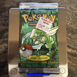 Pokemon 1999 Jungle Booster Pack Sealed Scyther Artwork WOTC *HEAVY POTENTIAL* - Image 1