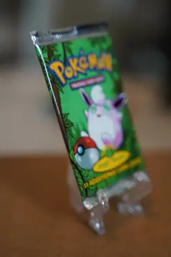 Pokemon Jungle Unlimited 1999 Wigglytuff Artwork Booster Pack WOTC Sealed - Image 4