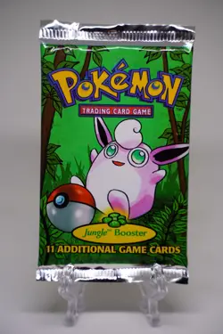 Pokemon Jungle Unlimited 1999 Wigglytuff Artwork Booster Pack WOTC Sealed - Image 1