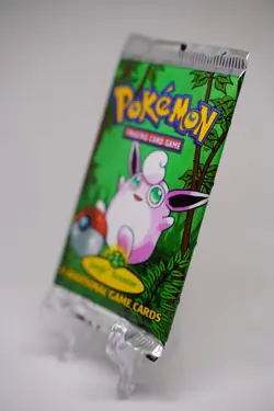 Pokemon Jungle Unlimited 1999 Wigglytuff Artwork Booster Pack WOTC Sealed - Image 3