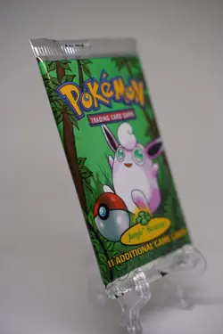 Pokemon Jungle Unlimited 1999 Wigglytuff Artwork Booster Pack WOTC Sealed - Image 4