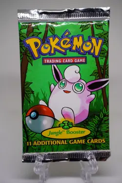 Pokemon Jungle Unlimited 1999 Wigglytuff Artwork Booster Pack WOTC Sealed - Image 1