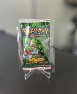 Pokemon Jungle Booster Pack - Scyther Artwork - 1999 WOTC - New - Sealed 742818060639 - Image 1