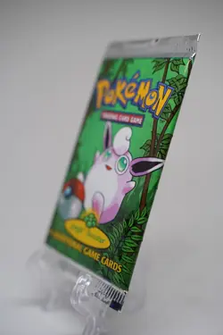 Pokemon Jungle Unlimited 1999 Wigglytuff Artwork Booster Pack WOTC Sealed - Image 3