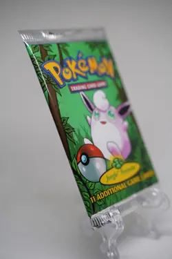 Pokemon Jungle Unlimited 1999 Wigglytuff Artwork Booster Pack WOTC Sealed - Image 4