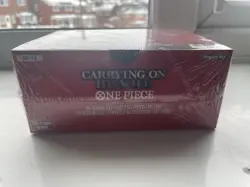 HEAVY 🏋 One Piece Carrying On His Will Booster Box OP 13. New And Sealed - Image 4