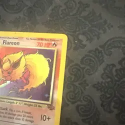 Flareon 3/64 1st Edition Holo Rare - Pokemon Jungle - Image 4