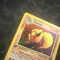 Flareon 3/64 1st Edition Holo Rare - Pokemon Jungle - Image 5