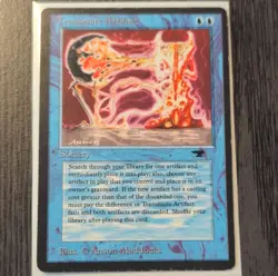 Magic: The Gathering Transmute Artifact Blue Sorcery 1994 - Image 1