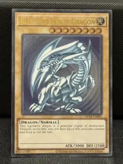 Blue-Eyes White Dragon - OP28-EN001 - Near Mint NM - Ultimate Rare 🚚💨&🔍 - Image 1