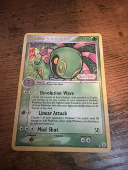 Pokemon EX Legend Maker Cradily Reverse Holo 2006 #3/92 - Image 1
